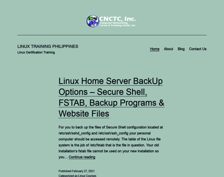 Linux-training-philippines.com thumbnail