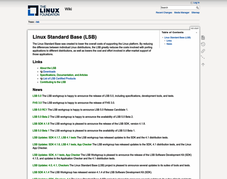 Linuxbase.org thumbnail