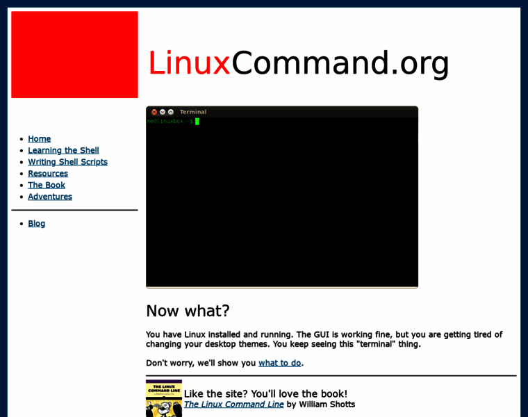 Linuxcommand.sourceforge.net thumbnail
