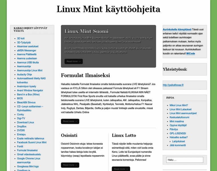 Linuxmint-fi.info thumbnail