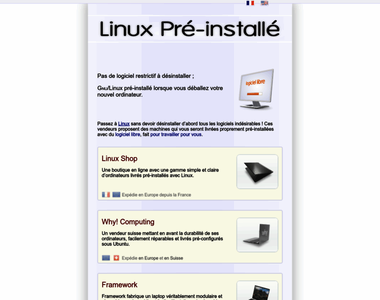Linuxpreinstalle.com thumbnail