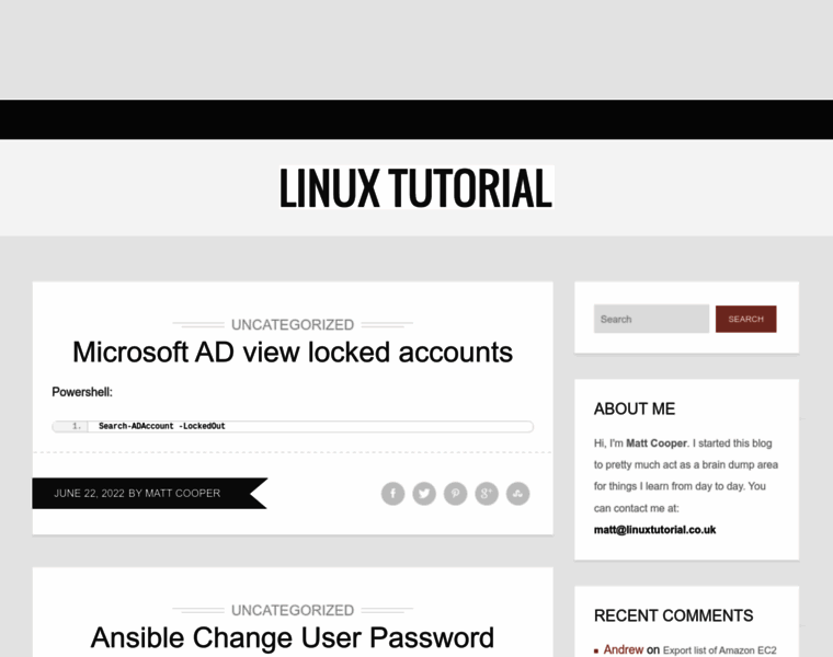 Linuxtutorial.co.uk thumbnail