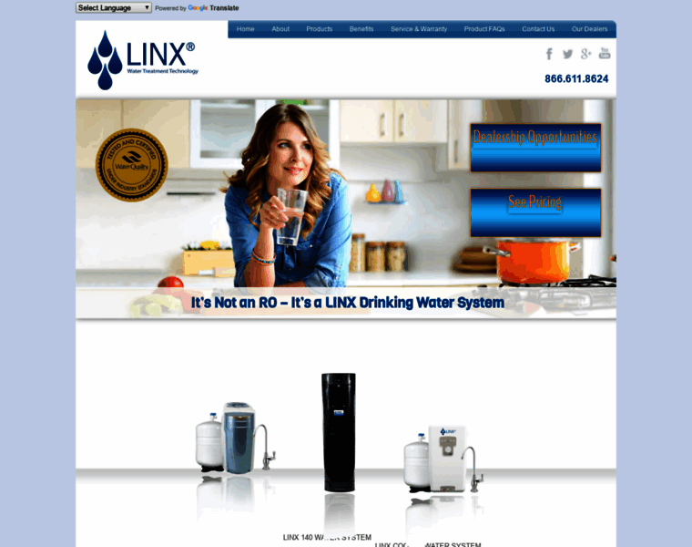 Linxwater.com thumbnail