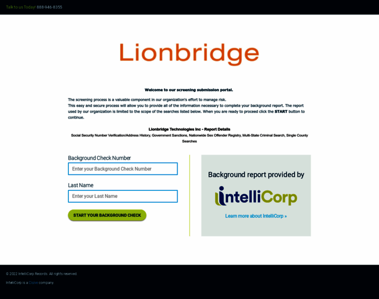 Lionbridge.candidatedirect.net thumbnail