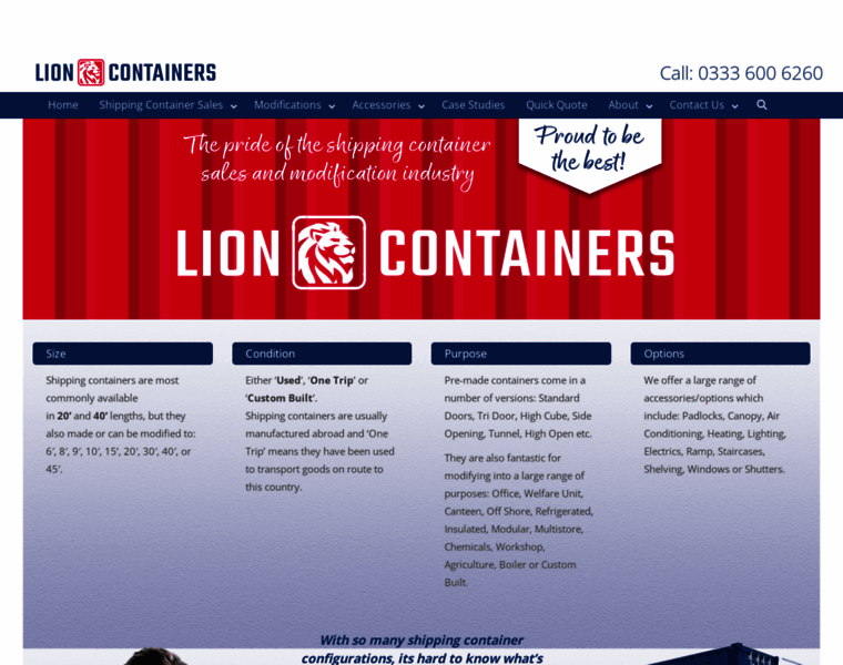 Lioncontainers.co.uk thumbnail