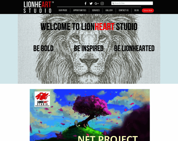 Lionheart-studio.com thumbnail