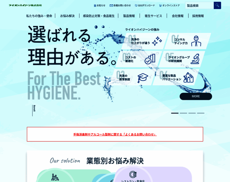 Lionhygiene.co.jp thumbnail