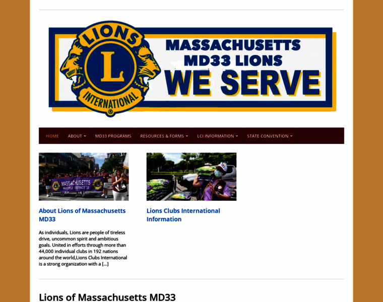 Lions-md33.org thumbnail