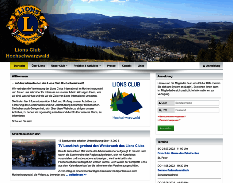 Lionsclub-hochschwarzwald.de thumbnail