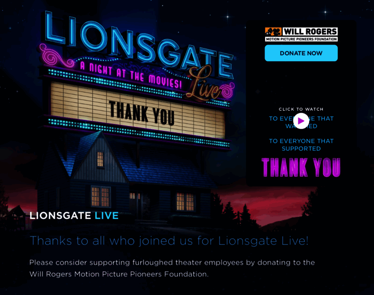 Lionsgate.live thumbnail