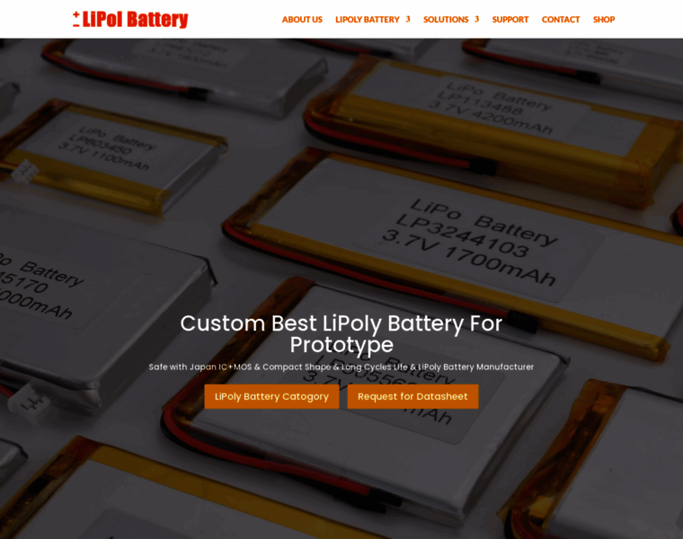 Lipoly-battery.com thumbnail