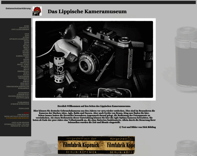 Lippisches-kameramuseum.de thumbnail