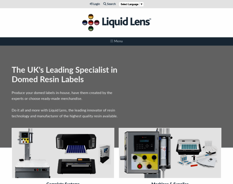 Liquid-lens.com thumbnail