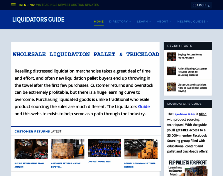Liquidatorsguide.com thumbnail