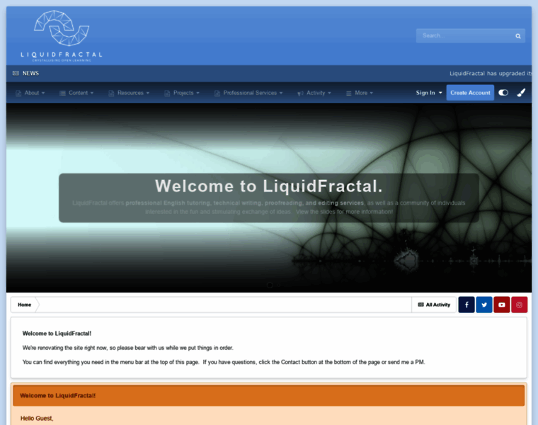 Liquidfractal.org thumbnail Liquidfractal.org thumbnail