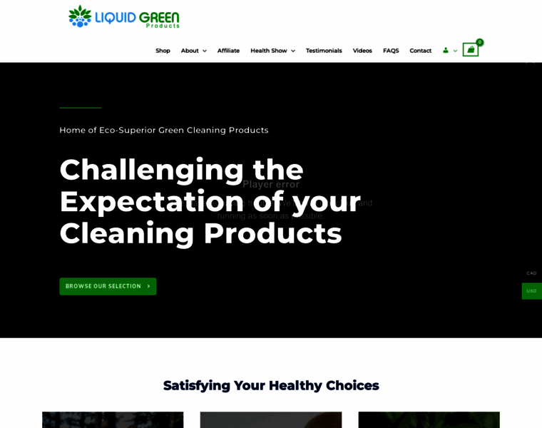 Liquidgreenproducts.com thumbnail