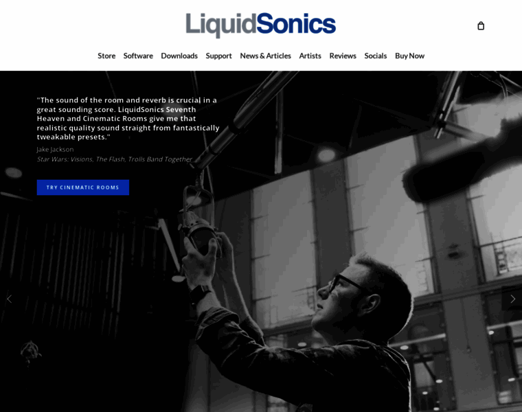 Liquidsonics.com thumbnail