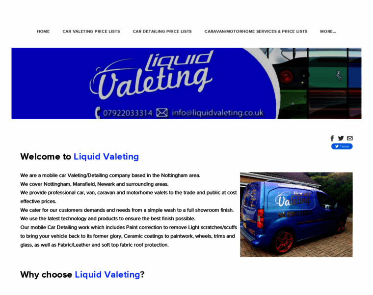 Liquidvaleting.co.uk thumbnail