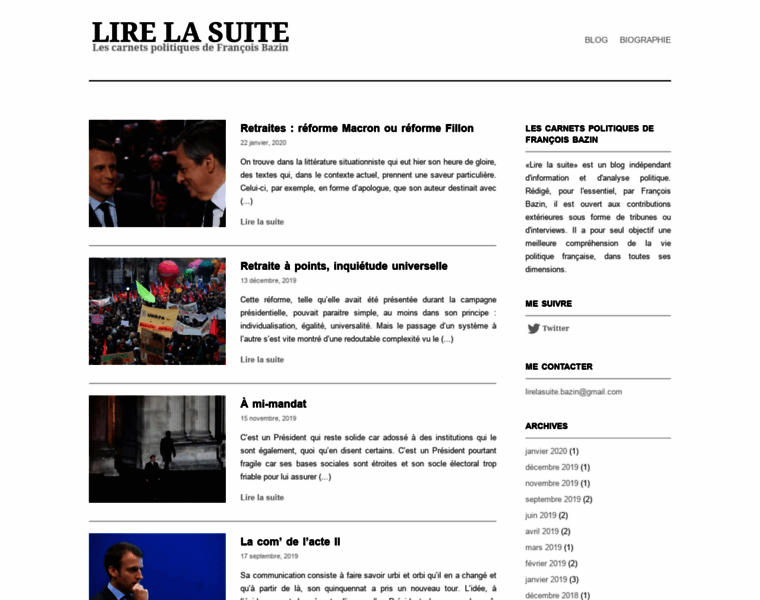 Lirelasuite-francoisbazin.fr thumbnail
