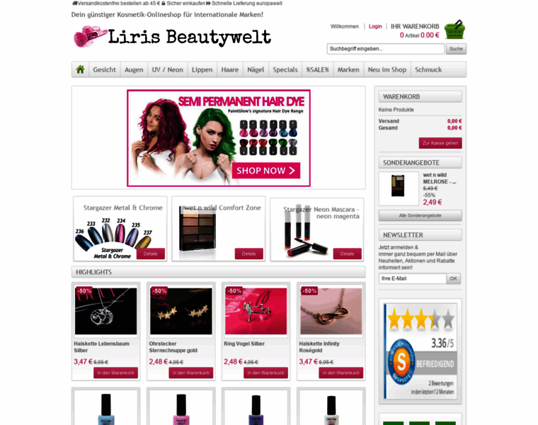Liris-beautywelt.de thumbnail