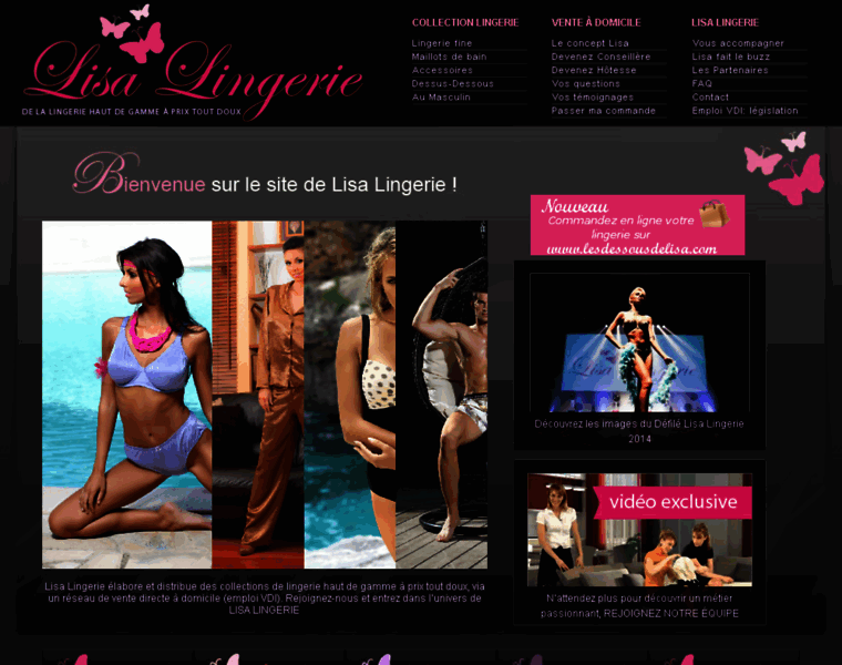 Lisa-lingerie.com thumbnail