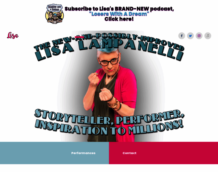 Lisalampanelli.com thumbnail