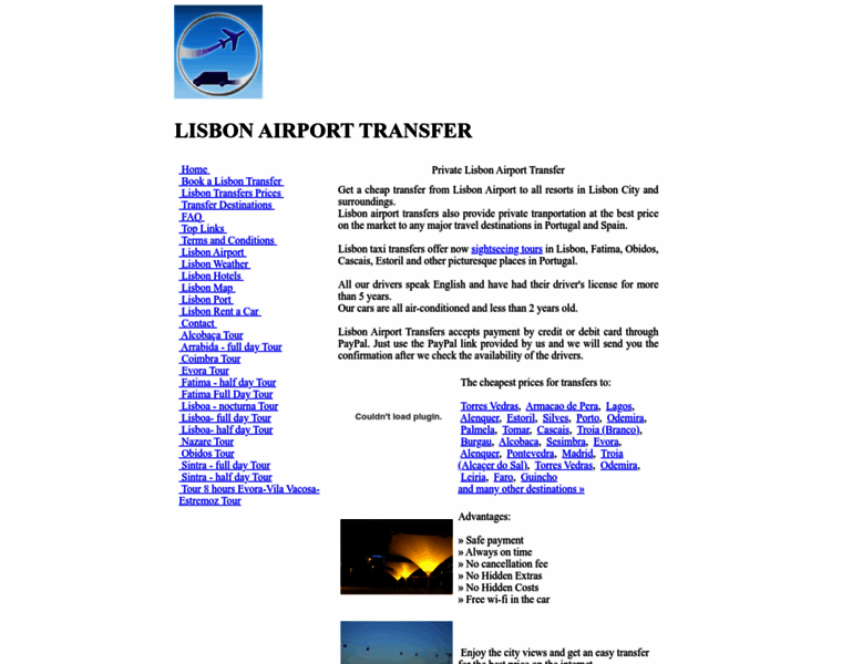 Lisbon-airport-transfer.com thumbnail