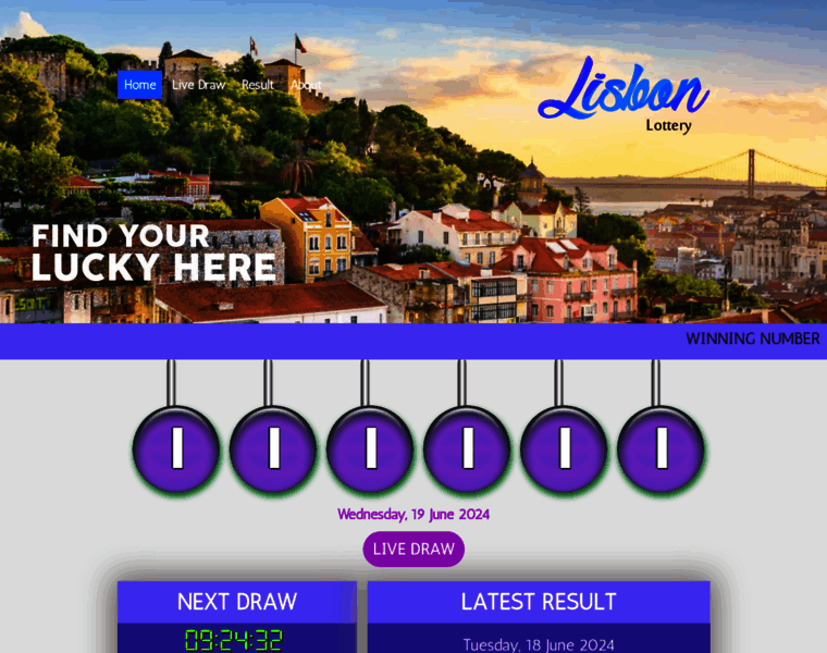 Lisbon-lottery.com thumbnail