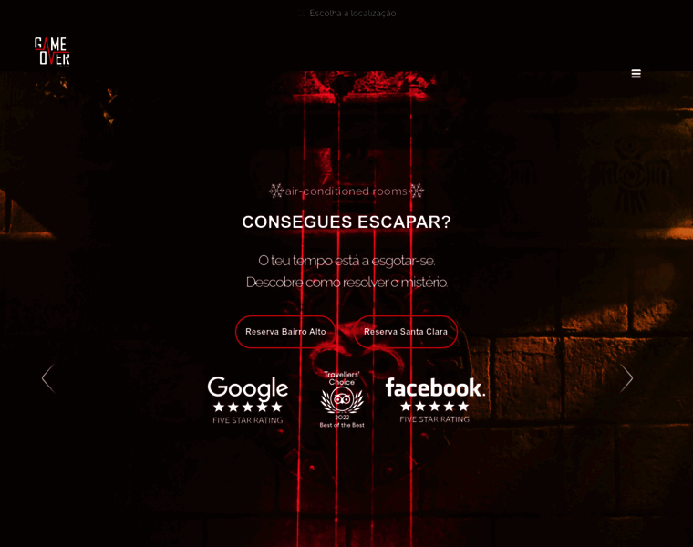 Lisbon.escapegameover.pt thumbnail