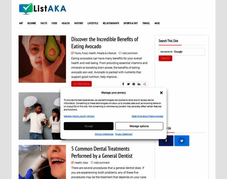 Listaka.com thumbnail