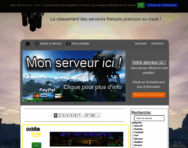 Liste-serv-minecraft.fr thumbnail
