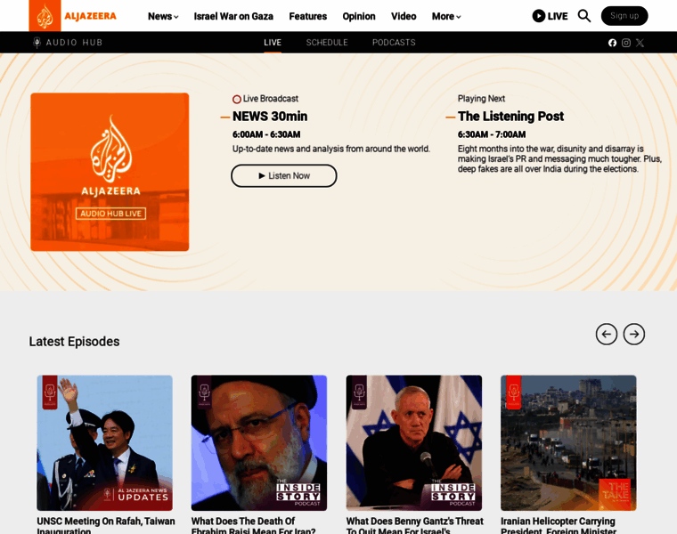 Listen.aljazeera.com thumbnail