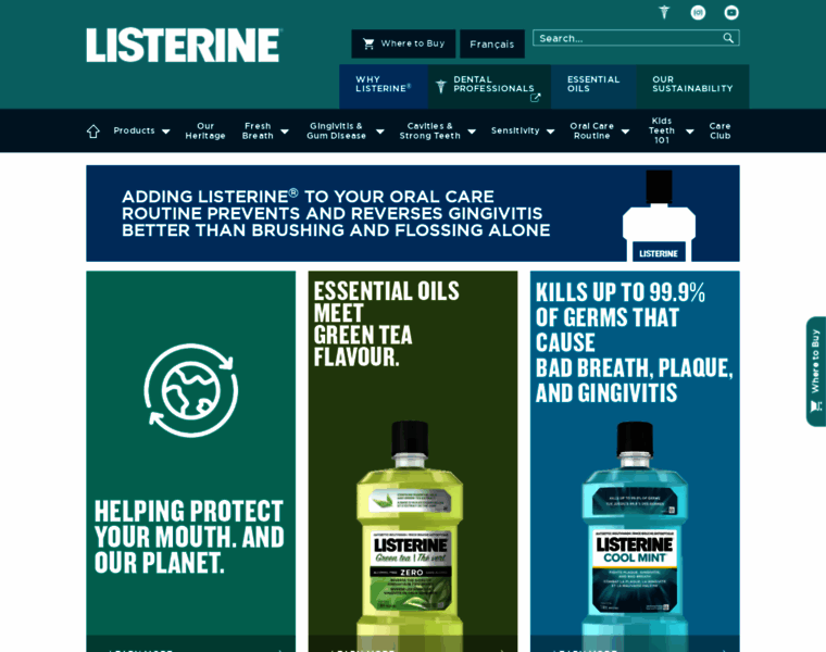 Listerine.ca thumbnail