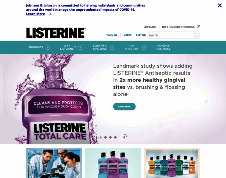 Listerineprofessional.ca thumbnail