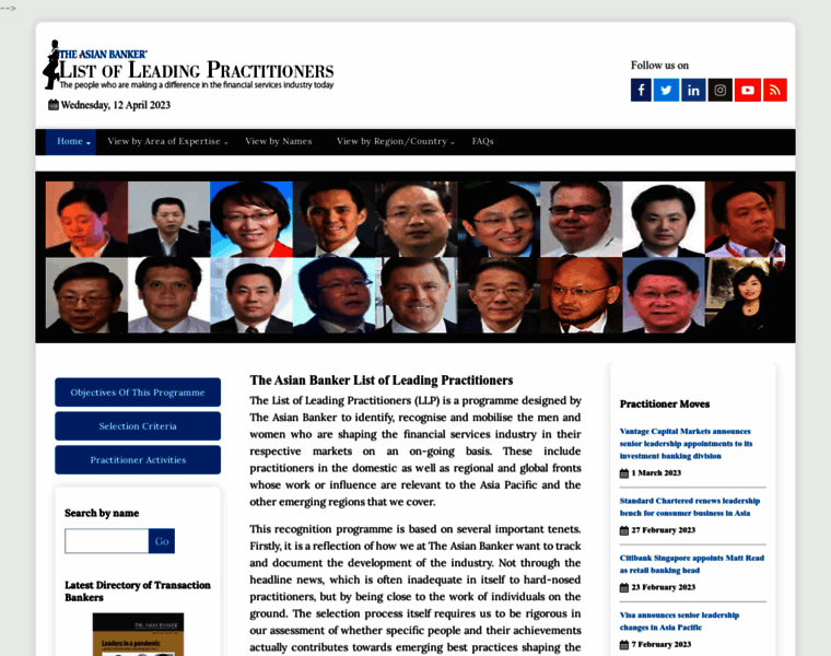 Listofleadingpractitioners.theasianbanker.com thumbnail