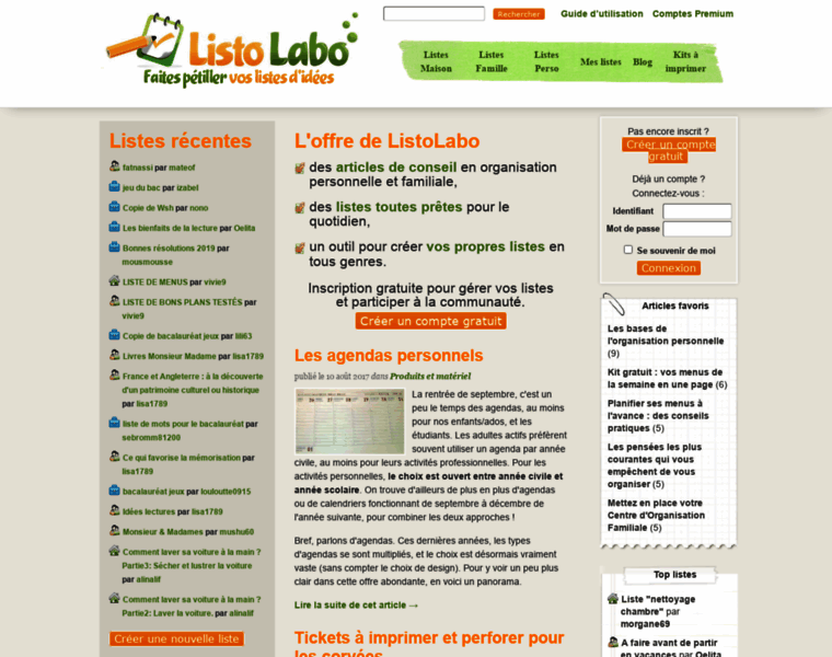 Listolabo.com thumbnail