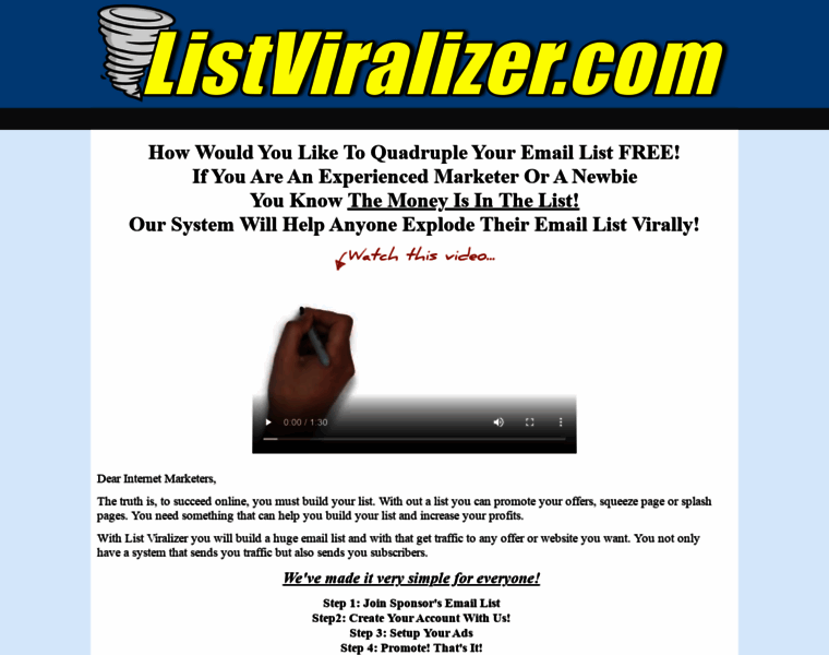 Listviralizer.com thumbnail