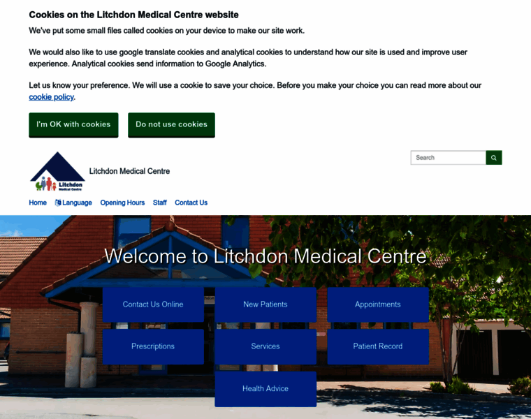 Litchdonmedicalcentre.co.uk thumbnail