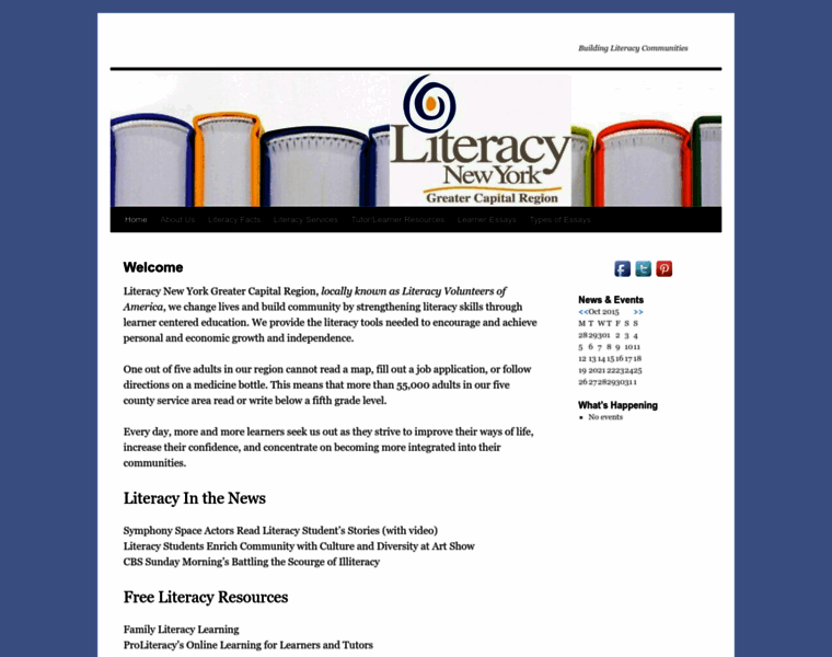 Literacynycap.org thumbnail