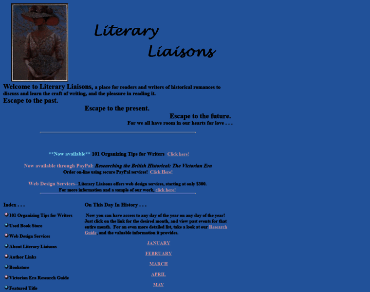 Literary-liaisons.com thumbnail