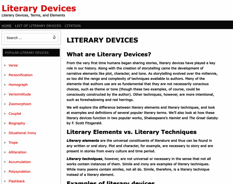 Literarydevices.com thumbnail