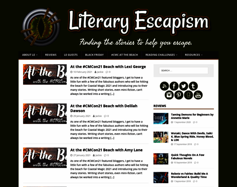 Literaryescapism.com thumbnail