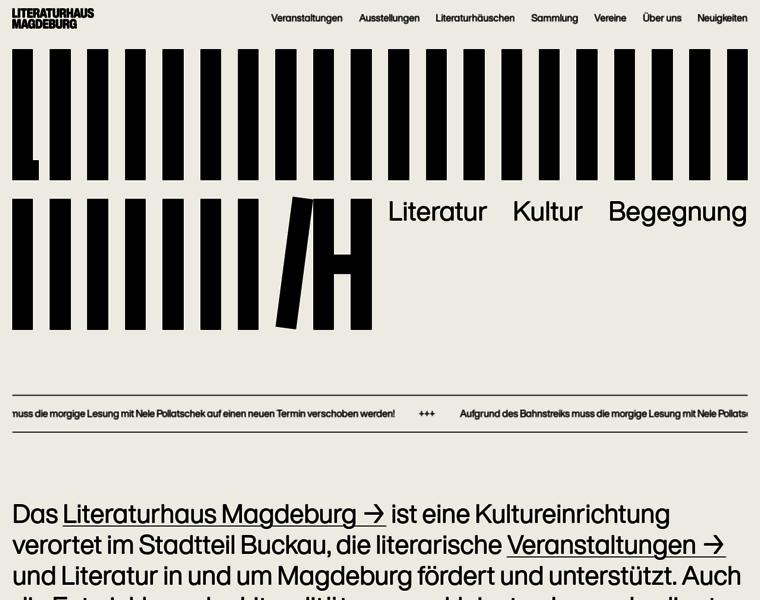 Literaturhaus-magdeburg.de thumbnail