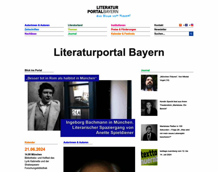 Literaturportal-bayern.de thumbnail