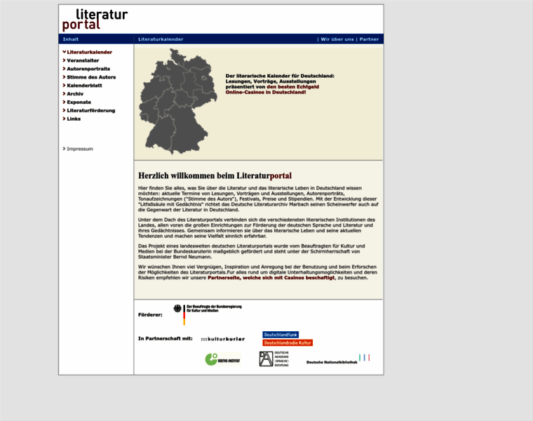 Literaturportal.de thumbnail Literaturportal.de thumbnail