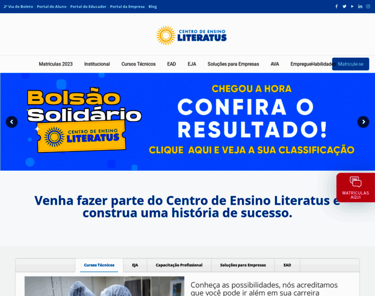 Literatus.edu.br thumbnail