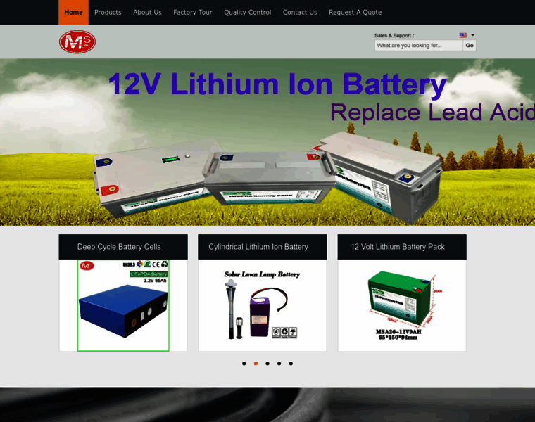 Lithium-batterycells.com thumbnail
