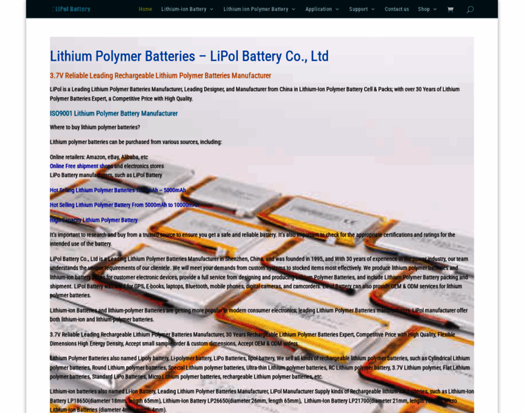 Lithium-polymer-batteries.com thumbnail