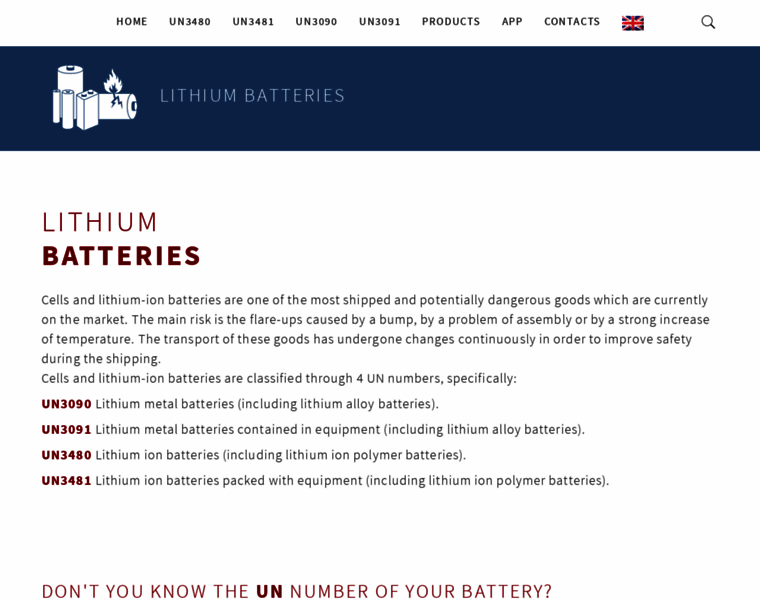 Lithiumbatteries.it thumbnail