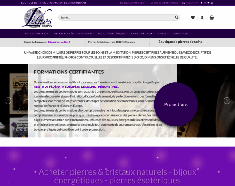 Lithosterapia.com thumbnail Lithosterapia.com thumbnail
